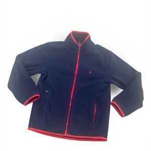 Ralph Lauren Navy Jacket with Red Trim